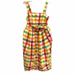 Christopher John Rogers x Target Plaid Bright Maxi Dress